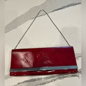 Call it Spring Red Clutch